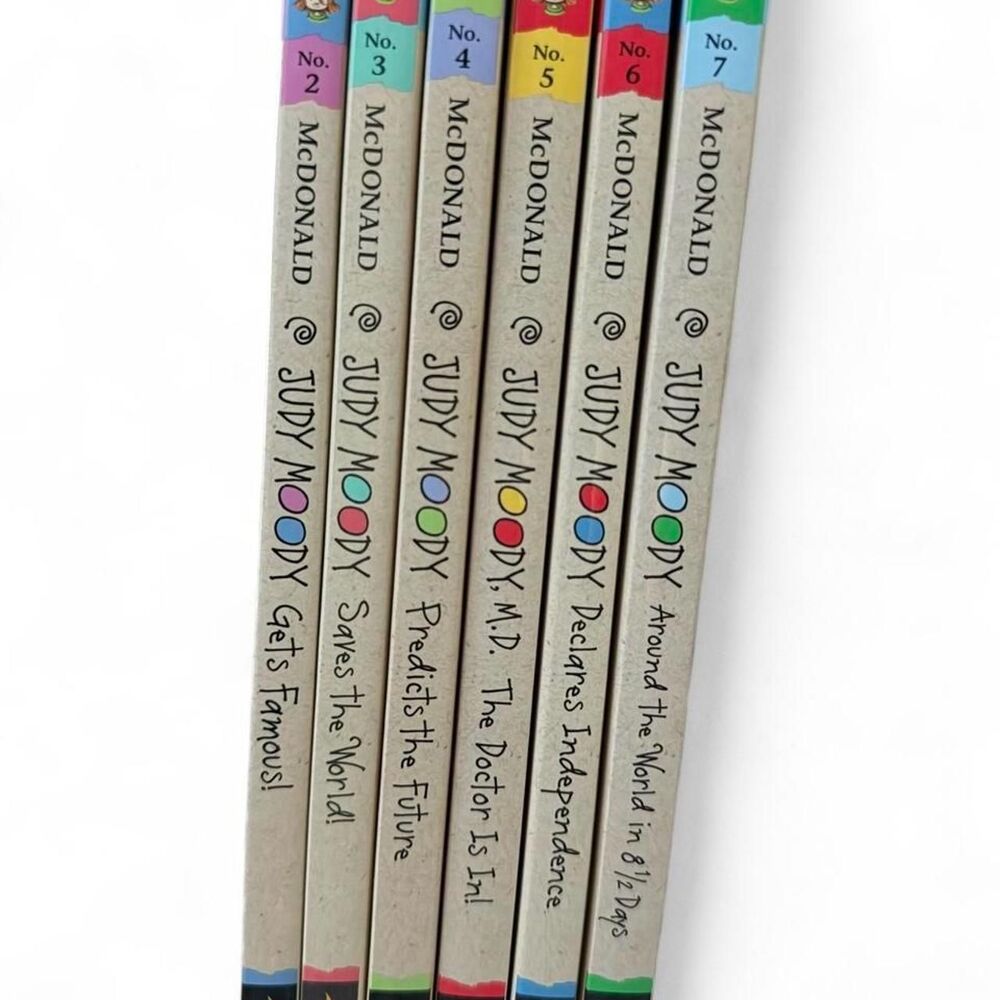 Judy Moody 2-7 Book Set